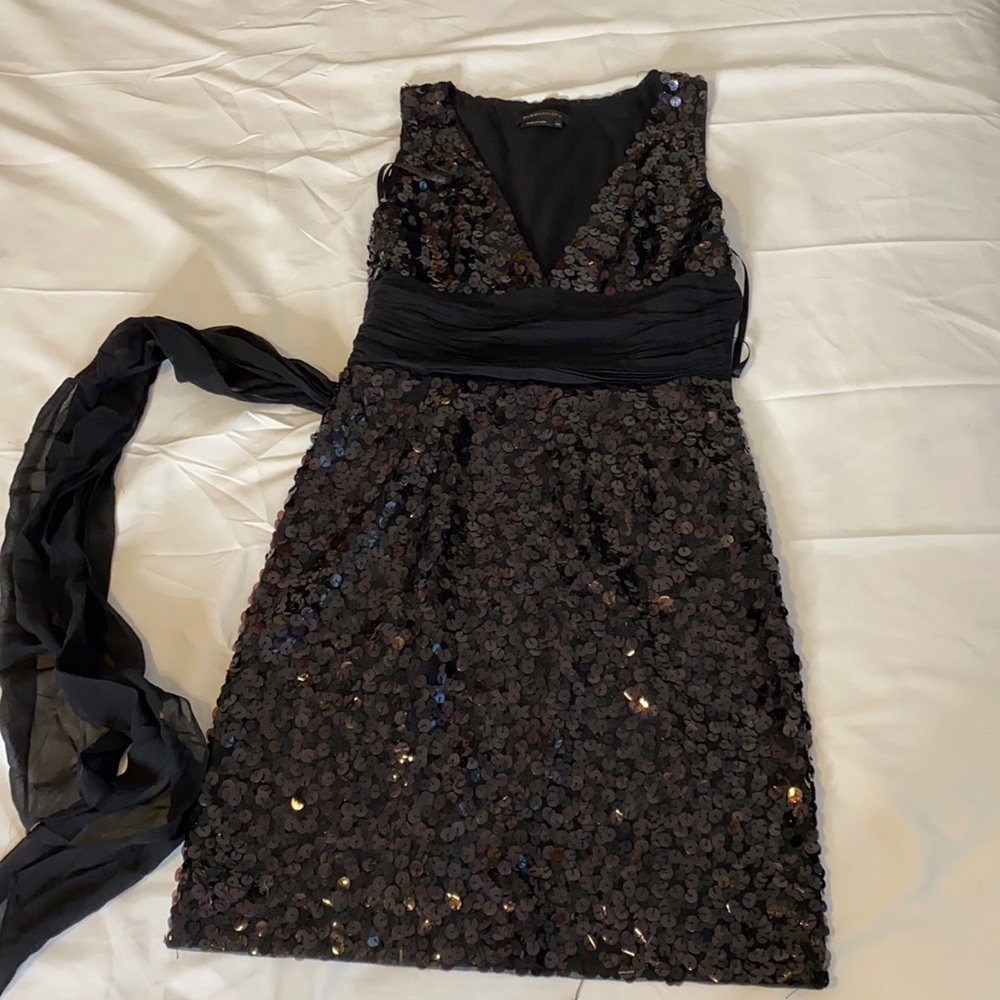 BCBG Sequin Cocktail Dress